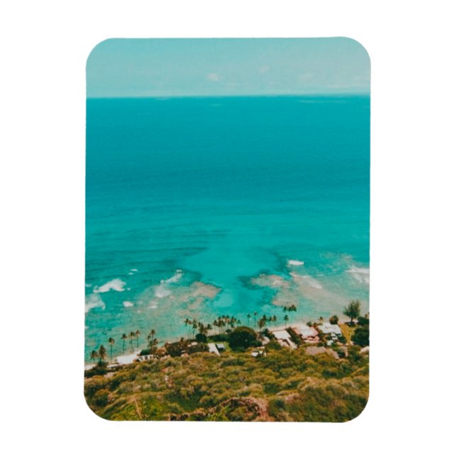 Ímã Ponto de vista da cabeça do losango (Vertical)