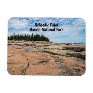 Ímã Ponto Escolar no Parque Nacional de Acadia