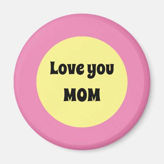 Imã Ponto grande amarelo (Frente)