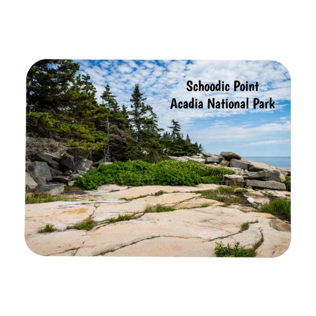 Ímã Ponto Schoódico no Parque Nacional de Acadia em Ma (Horizontal)