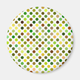 Imã Pontos Amarelos e Verde
