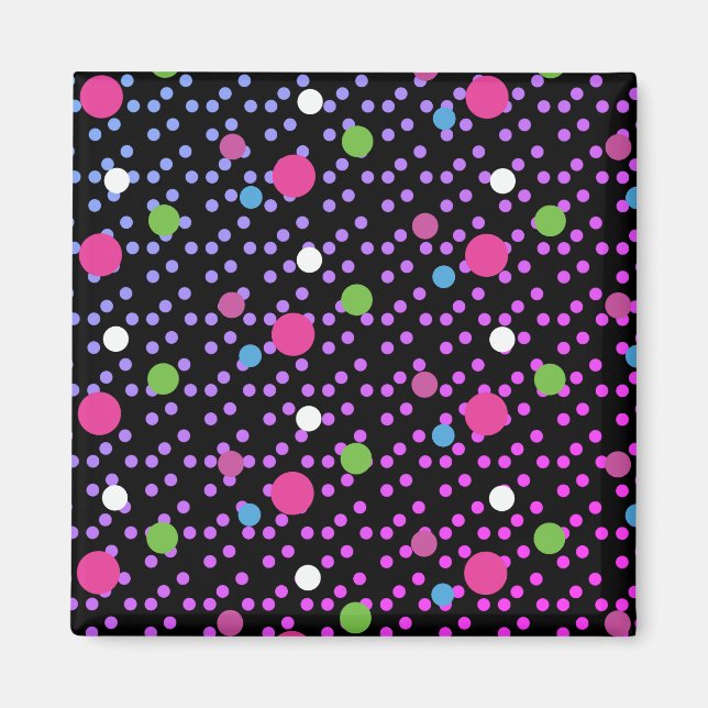 Imã Pontos Brilhantes no Padrão de Ponto (Frente)