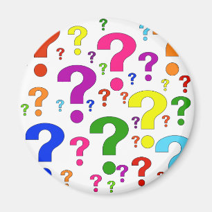 Imã Pontos de interrogação do arco-íris