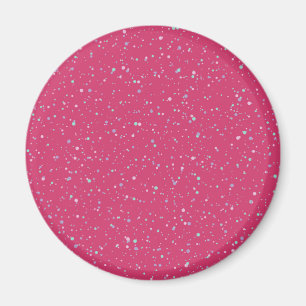 Imã Pontos de Pintura de Pastel, Cor-de-rosa, cor-de-r