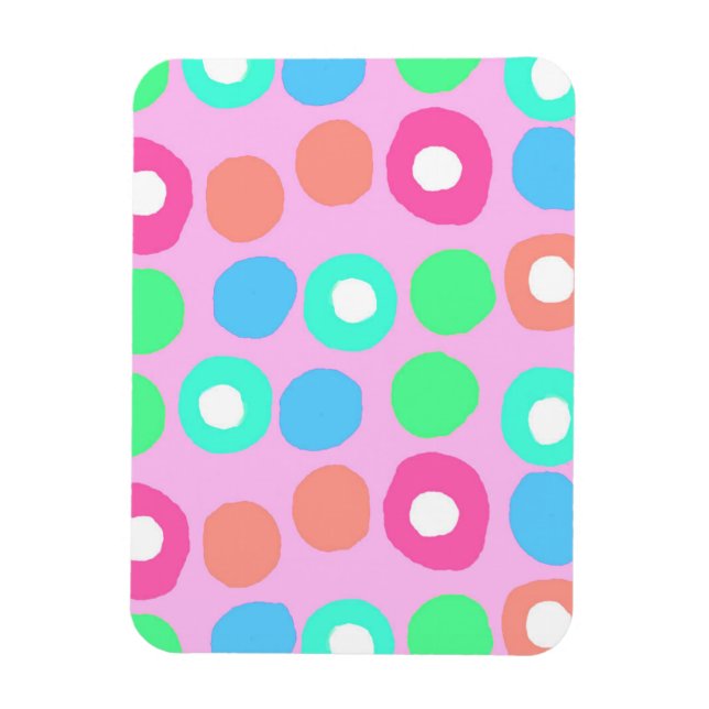 Ímã Pontos divertidos (Vertical)