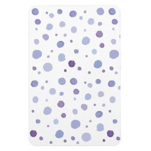 Ímã pontos polka pintados à mão