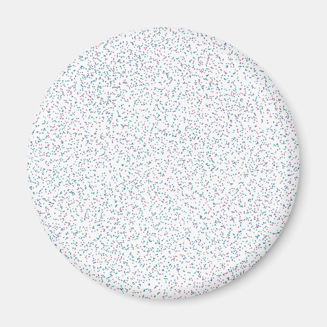 Imã Pontos Primavera coloridos (Frente)