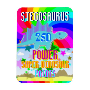 Ímã Pontos super do dinossauro do poder do Stegosaurus