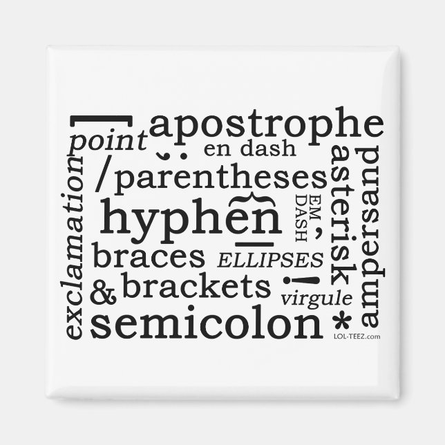 Imã Pontuação (Frente)