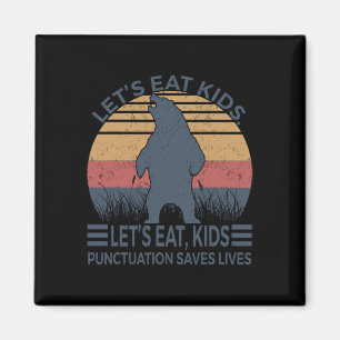 Imã Pontuação Eat Kids De vamos Salva Vidas Urso Engra