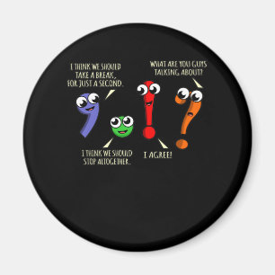 Imã Pontuação Marca Estudante de Professores de Lín