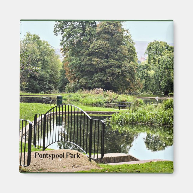 Imã Pontypool Park em Torafen, País de Gales (Frente)