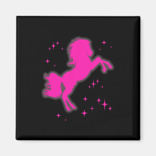 Imã Pony and Heels Lover Pink Girls Clubs Disco Birthd