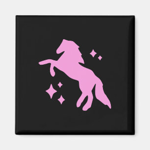 Imã Pony and Heels Lover Pink Girls Clubs Disco Birthd