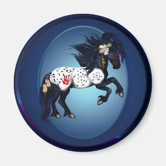 Imã Pony Oval Magnet da Guerra de Appaloosa