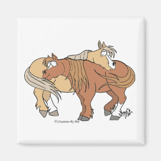 Imã Pony Pals Magnet - Branco