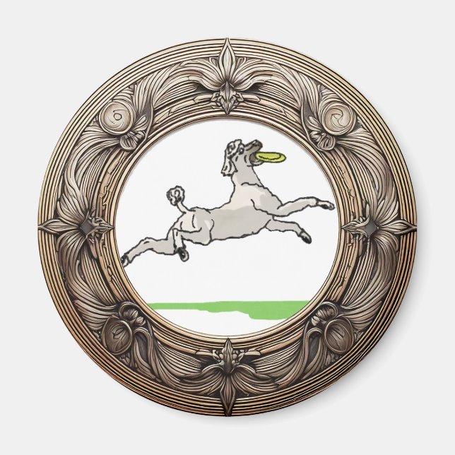 Imã Poodle (Frente)