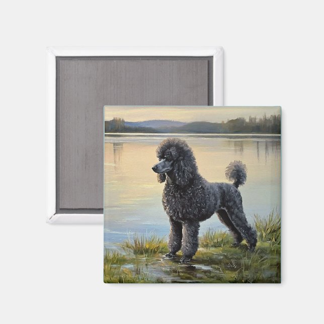 Imã Poodle (Front/Back)