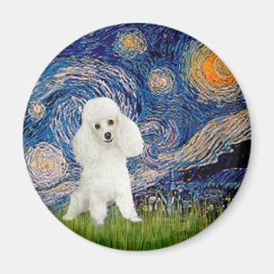 Imã Poodle (14 W) - Starry Night