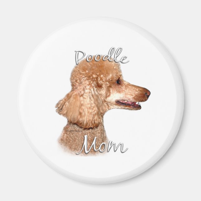 Imã Poodle (damasco) Mãe 2 (Frente)