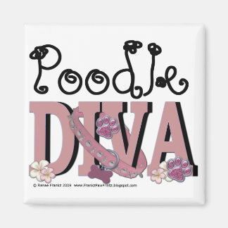 Imã Poodle DIVA