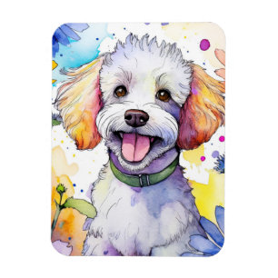 Ímã Poodle Dog Photo Magnet