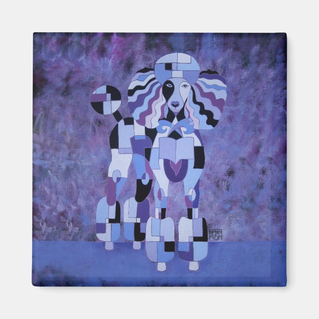 Imã Poodle Magnet (Frente)