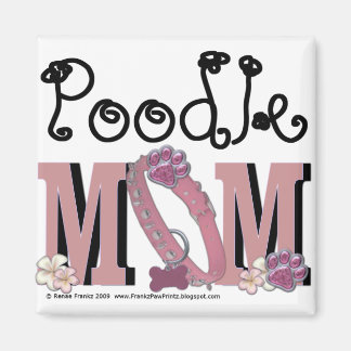 Imã Poodle MOM