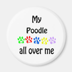 Imã Poodle Walks Design