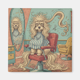 Imã Poodle Zangado