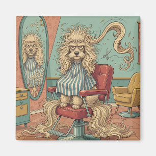 Imã Poodle Zangado 