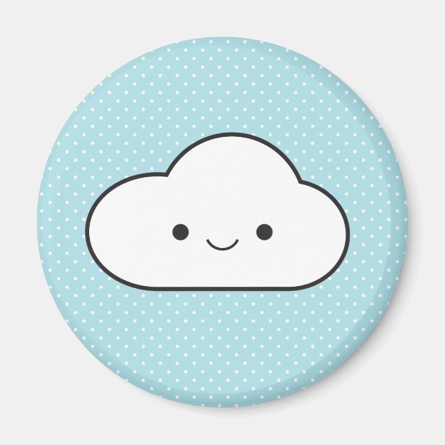 Imã Poofy Cloud (Frente)