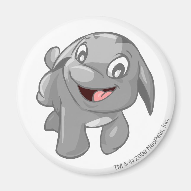 Imã Poogle Silver (Frente)