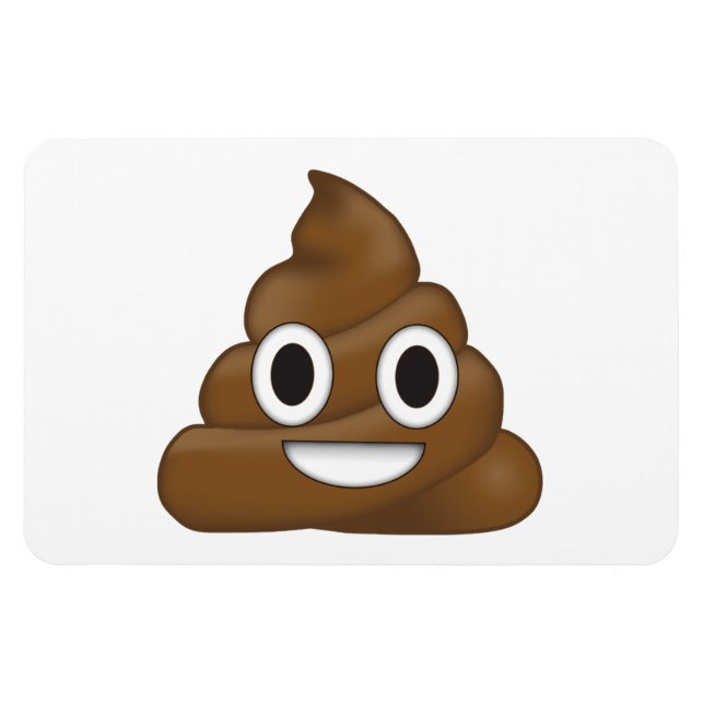 Ímã Poop Emoji (Horizontal)