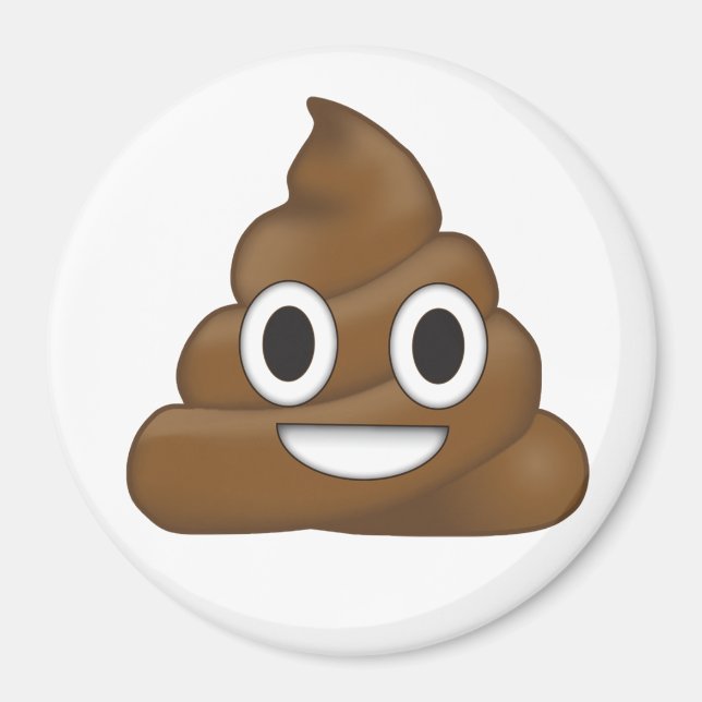 Imã Poop emoji (Frente)