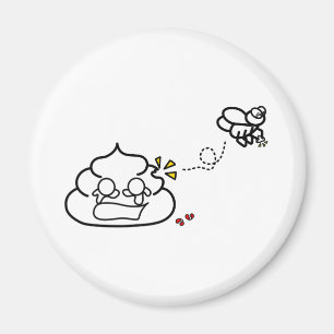 Imã Poop quebrado - Brootsch, PooPoo