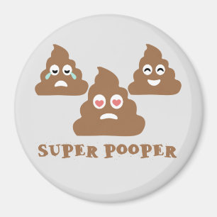 Imã Pooper super Emoji