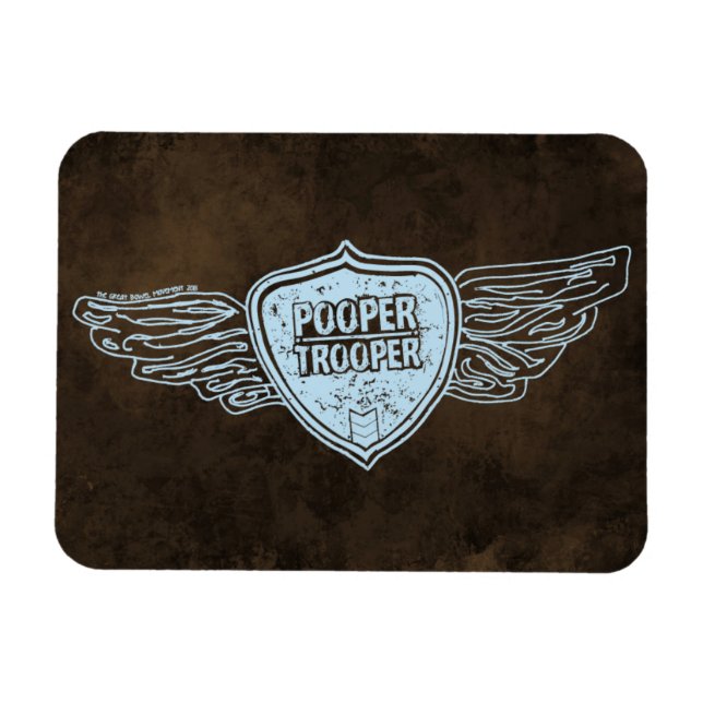 Ímã Pooper Trooper Magnet (Horizontal)