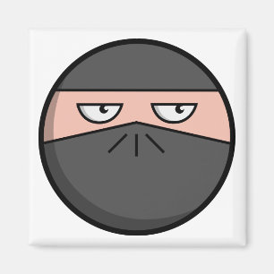 Imã Pootie! - Ímã quadrado de Ninjahead