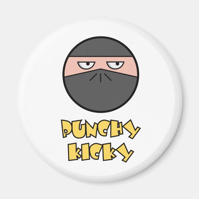 Imã Pootie! - Ninja Magnet (Frente)