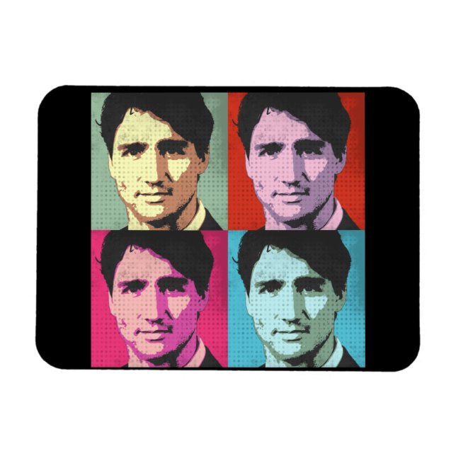Ímã Pop Art Justin Trudeau - Tamanho do Cheio -.png (Horizontal)