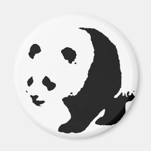 Imã Pop Art Panda