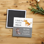 Imã Pop de Poak de Poak Cachorro Tem que ir<br><div class="desc">Este design pode ser personalizado na área fornecida pela alteração da foto e/ou do texto. Ou pode ser personalizado clicando em Personalizar este Modelo e, em seguida, escolhendo o clique para personalizar mais a opção e excluir ou alterar a cor do plano de fundo, adicionar texto, alterar a cor ou...</div>