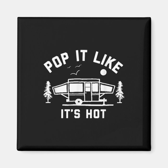 Imã Pop Gosta De Um Acampamento Quente, Pop (Frente)
