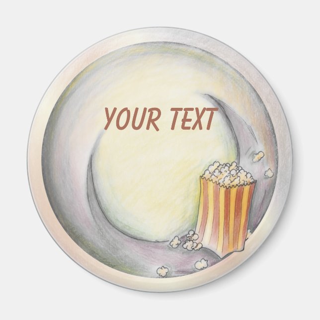 Imã Popcorn Magnets (Frente)