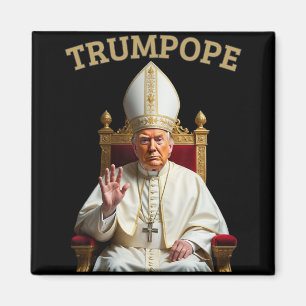 Imã Pope Trump Engraçado Presidente Trump se Declara