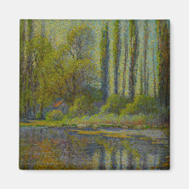 Imã Poplar Trees em Primavera (Utah Landscape) (Arte d