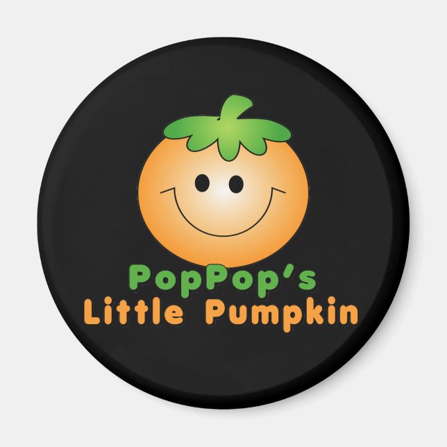 Imã PopPop Pequeno Pumpkin (Frente)