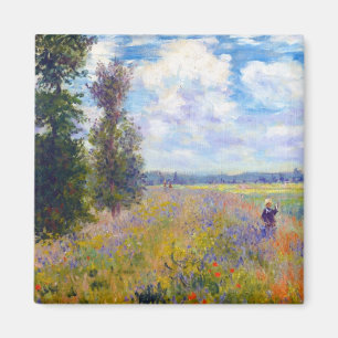 Imã Poppy Field, Argenteuil, 1875 Claude Monet