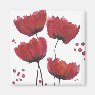 Imã Poppy Love Magnet